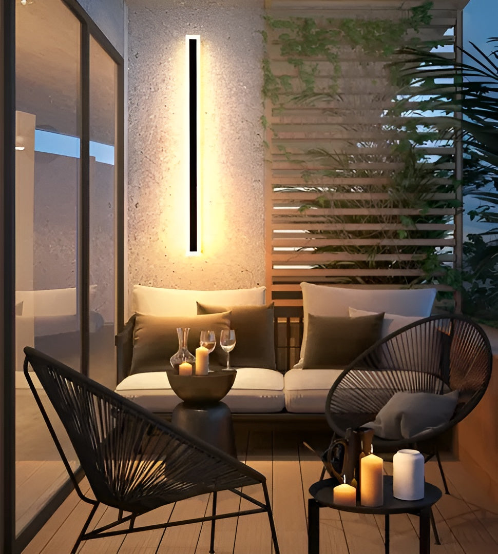 Lampada da esterno LED in alluminio – Elegante e impermeabile | Per terrazza, ingresso e soggiorno