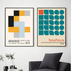 Forma Geometrica II di Bauhaus Wall Art