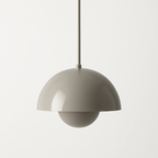 Lampadario a Sospensione Multicolore a Mezza Cupola