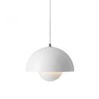 Lampadario a Sospensione Multicolore a Mezza Cupola