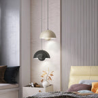 Lampadario a Sospensione Multicolore a Mezza Cupola
