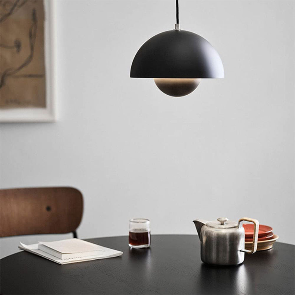 Lampadario a Sospensione Multicolore a Mezza Cupola