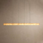 Lampadario Lineare Halima in Alabastro
