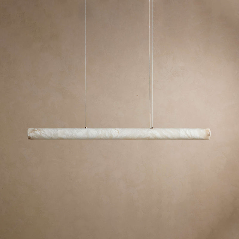 Lampadario Lineare Halima in Alabastro