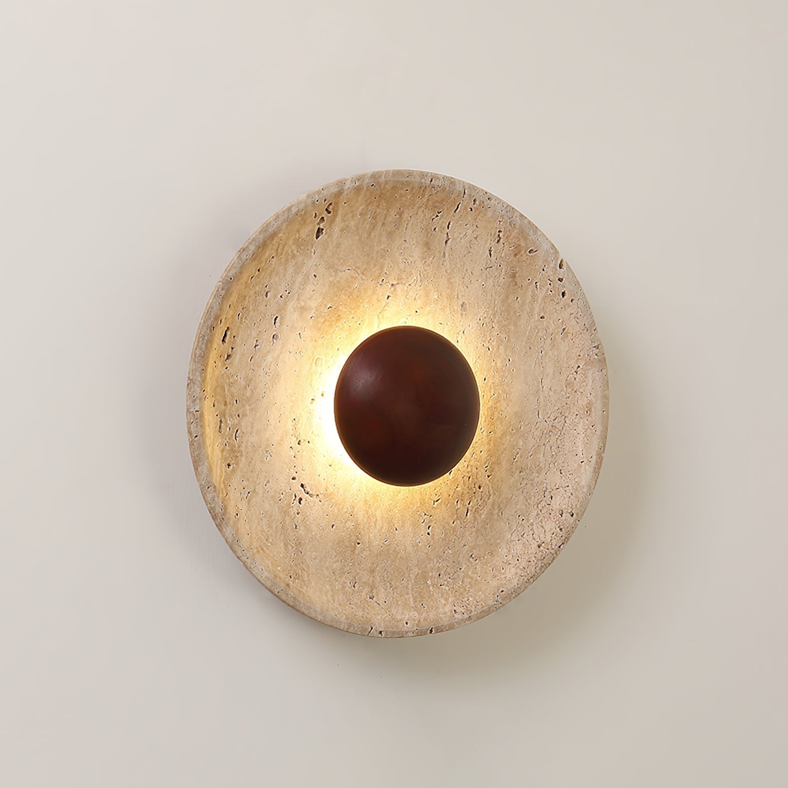 Lampada da Parete in Travertino Aveny Sun