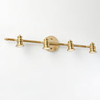 Lampada da Parete in Ottone Halophane