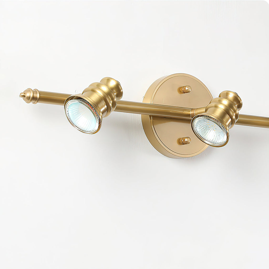 Lampada da Parete in Ottone Halophane