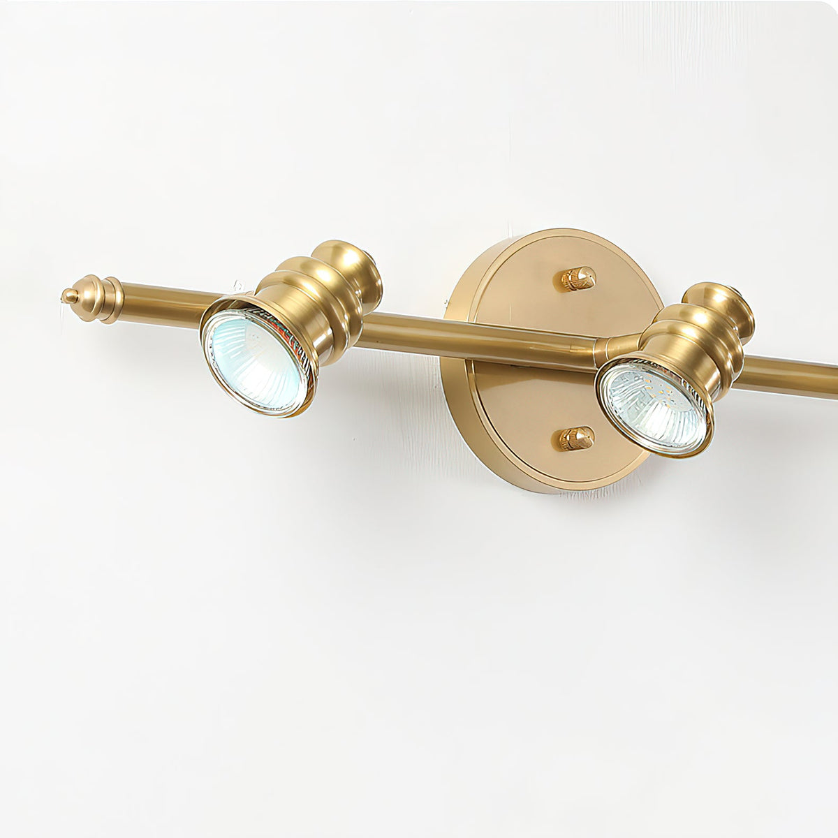 Lampada da Parete in Ottone Halophane