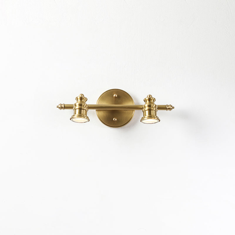 Lampada da Parete in Ottone Halophane