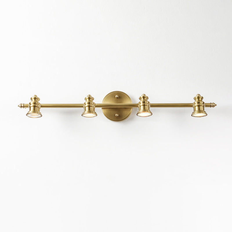 Lampada da Parete in Ottone Halophane