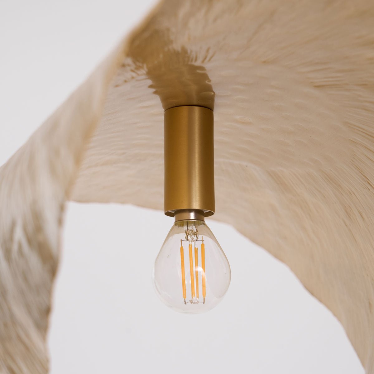 Lampada a sospensione martellata