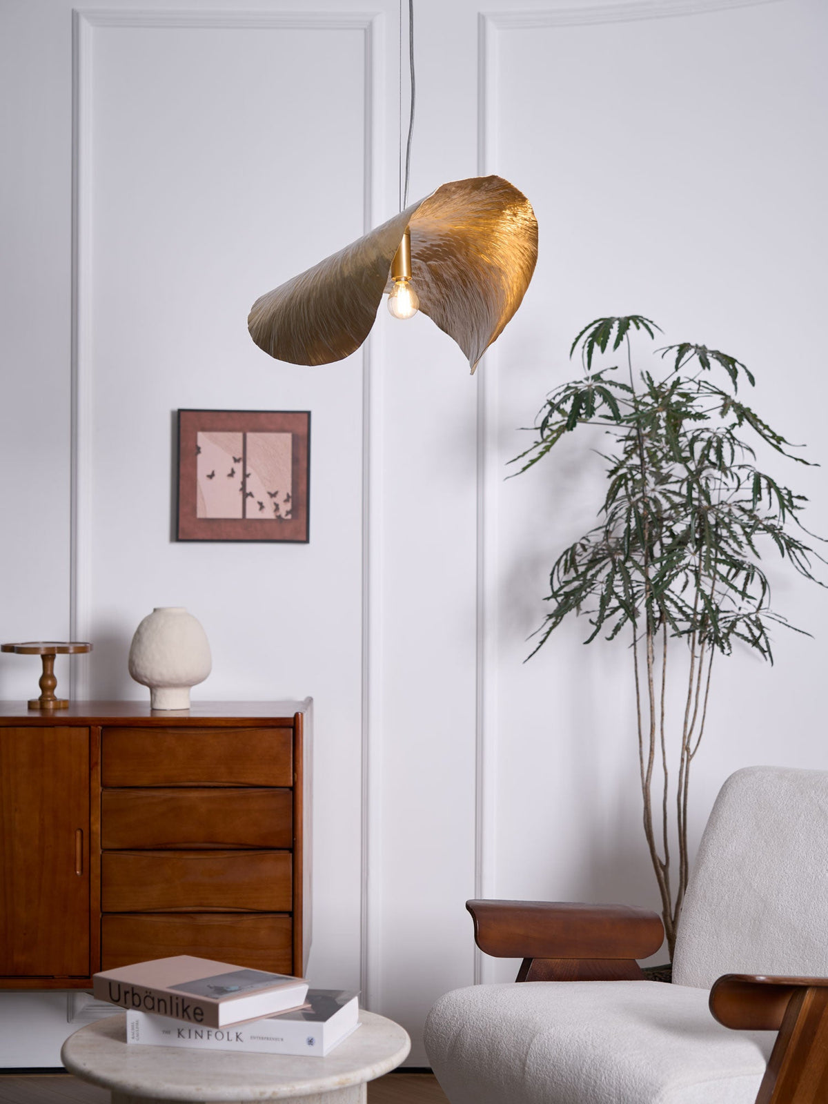 Lampada a sospensione martellata