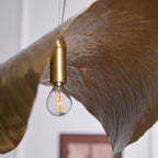 Lampada a sospensione martellata