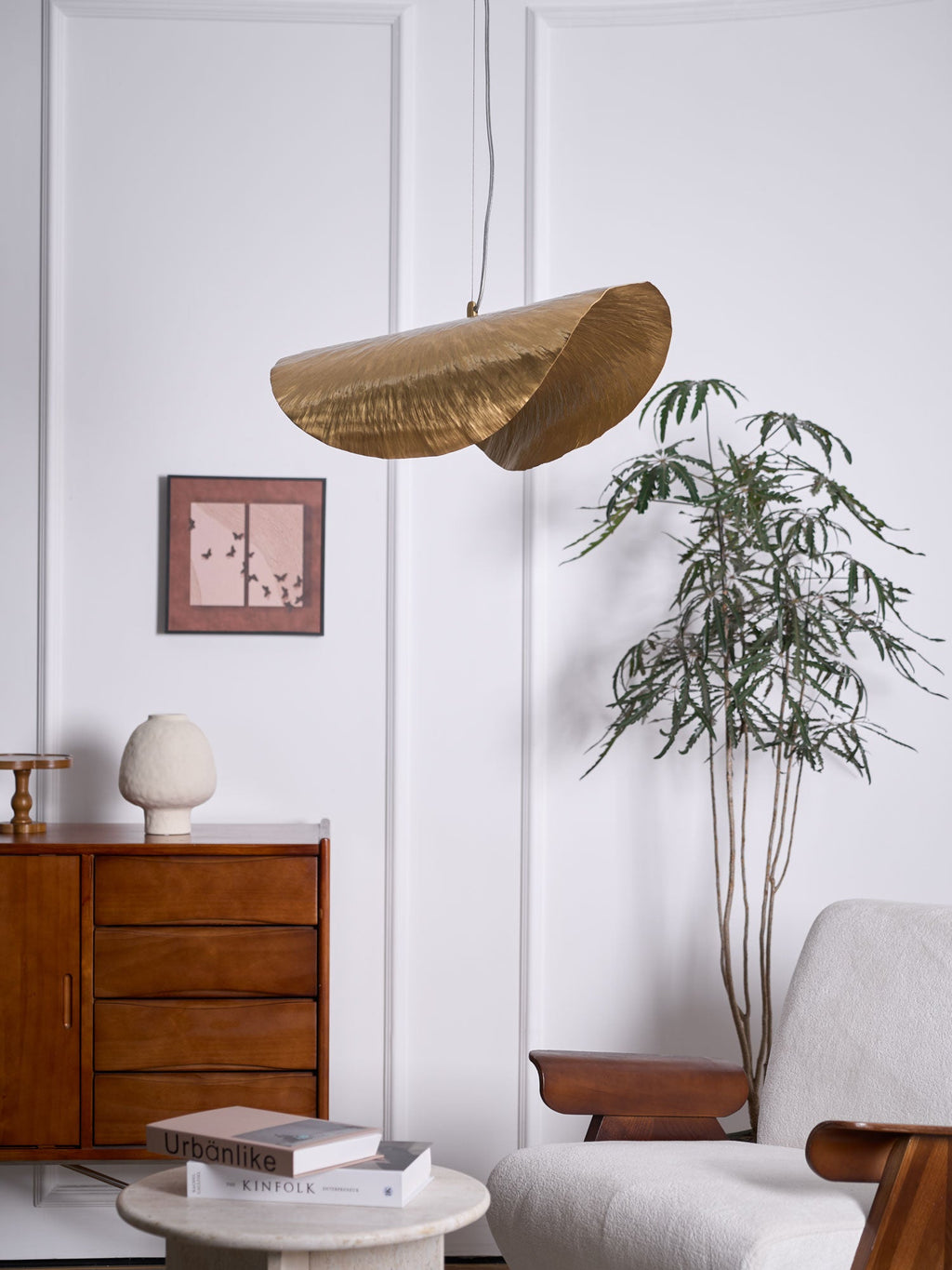 Lampada a sospensione martellata
