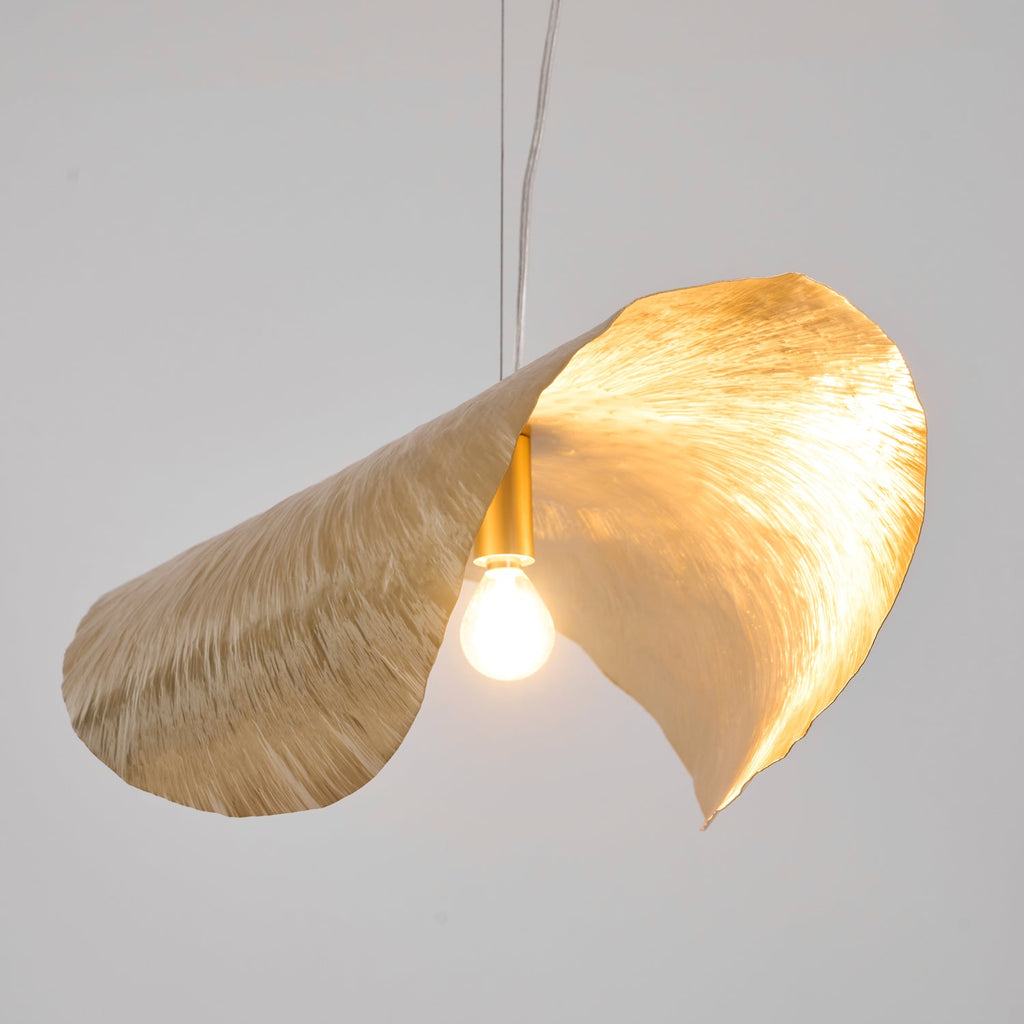 Lampada a sospensione martellata