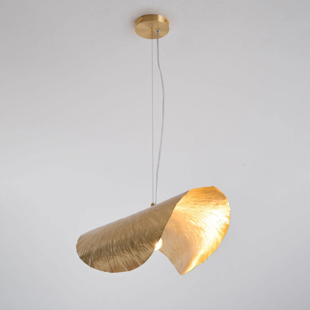 Lampada a sospensione martellata