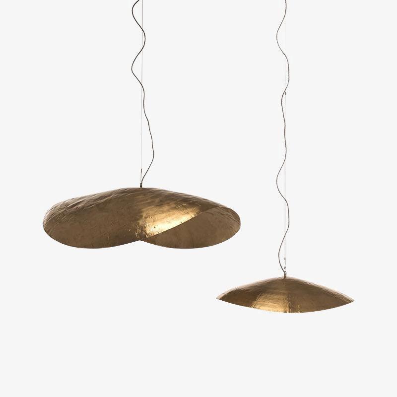 Lampada a sospensione martellata