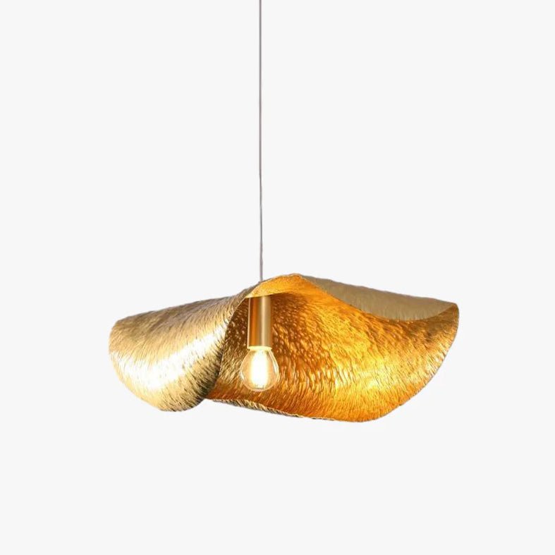 Lampada a sospensione martellata