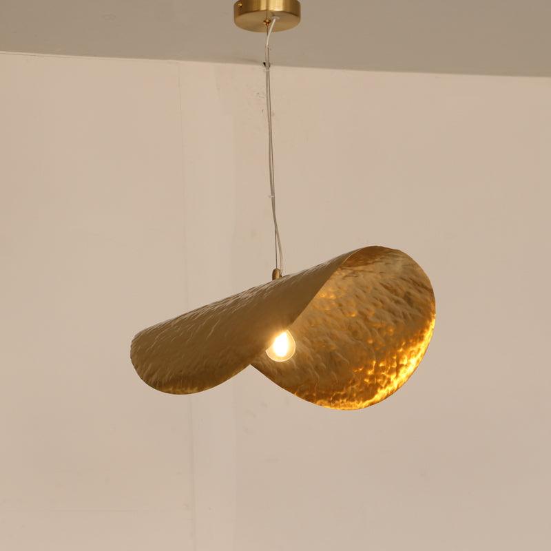 Lampada a sospensione martellata