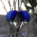 PrismGlow – Solettore a forma di cuore fatto a mano con riflessi arcobaleno vivaci