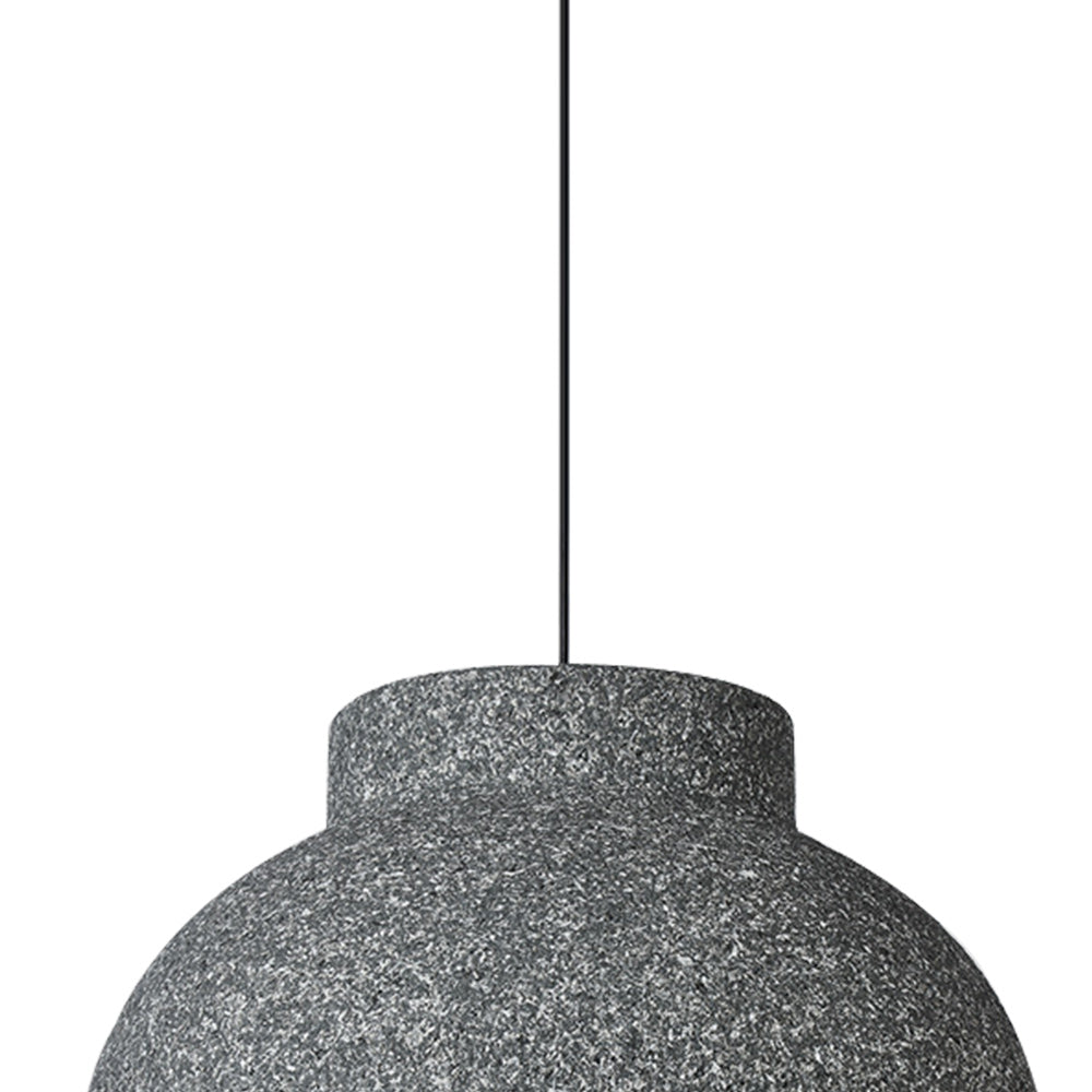Lampadario a cupola Wabi Sabi a 1 luce fatto a mano