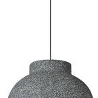 Lampadario a cupola Wabi Sabi a 1 luce fatto a mano