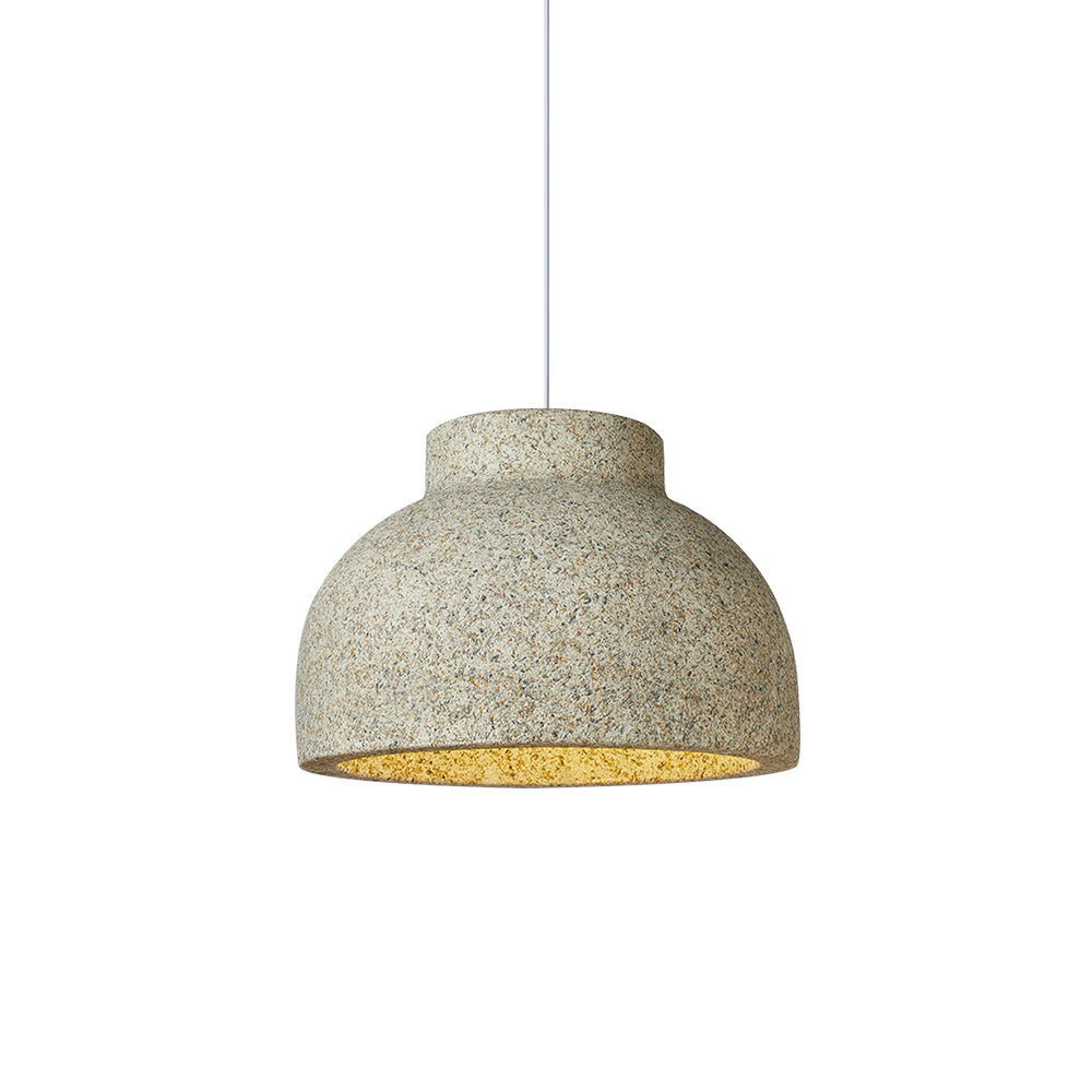Lampadario a cupola Wabi Sabi a 1 luce fatto a mano
