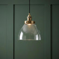 Lampadario in Ottone Hansen