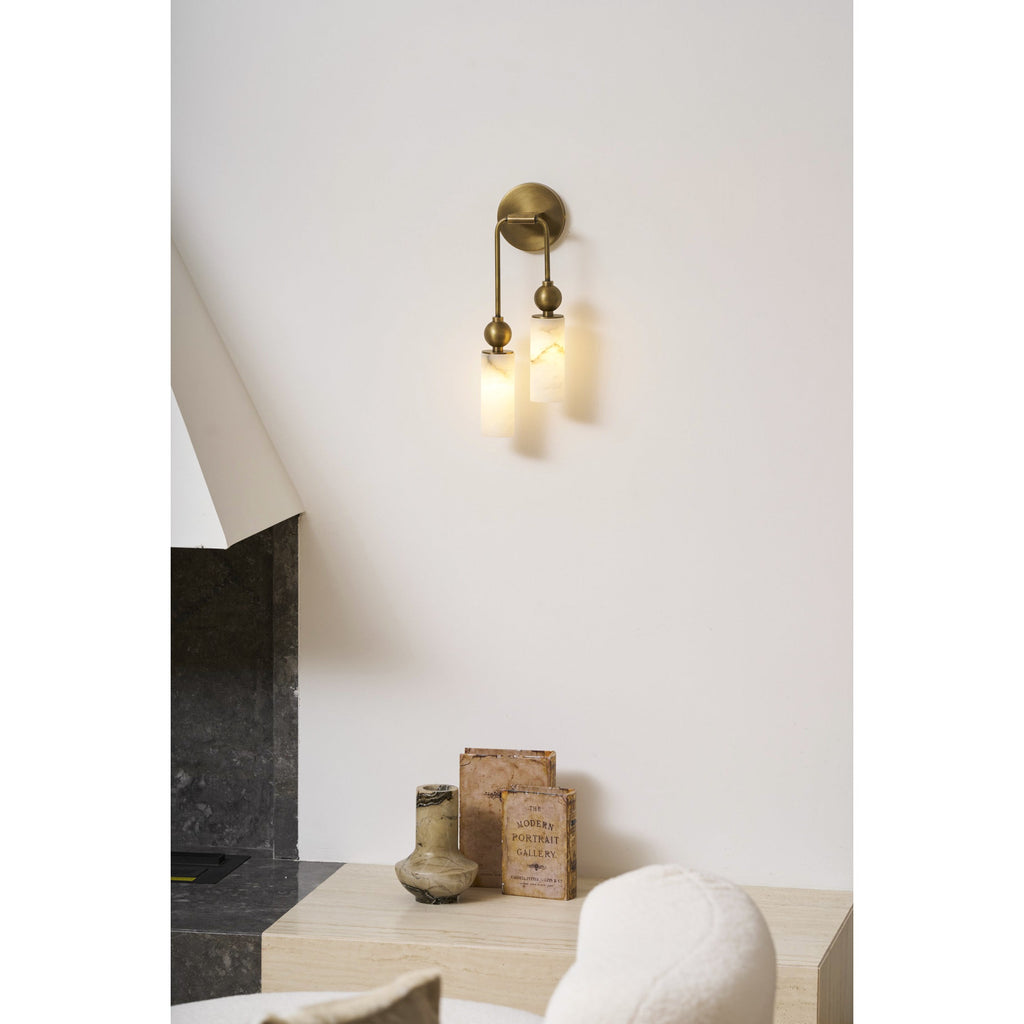 Lampada da Parete Harlin Alabastro