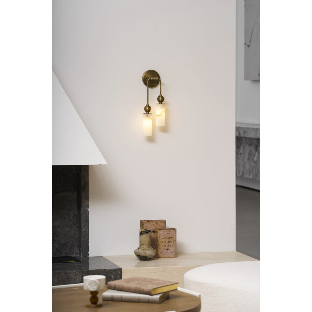 Lampada da Parete Harlin Alabastro