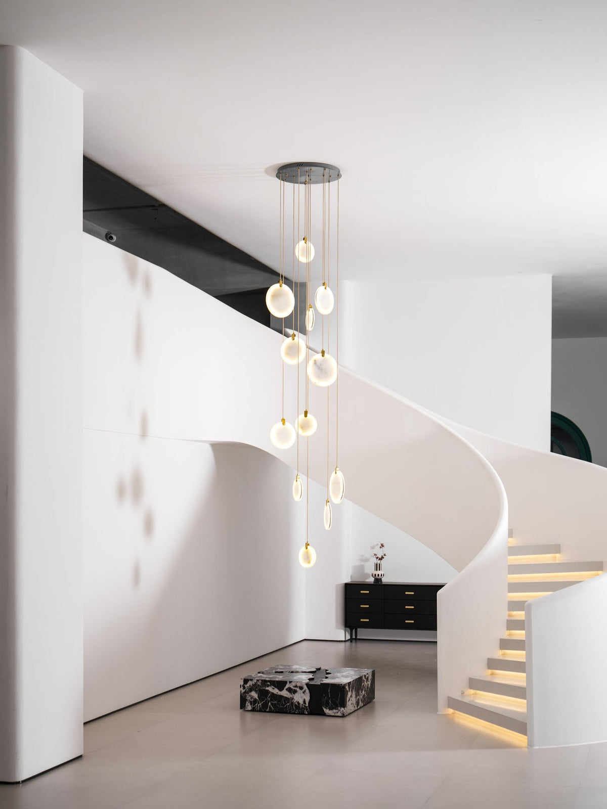Lampada a Sospensione in Alabastro Harvest