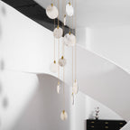 Lampada a Sospensione in Alabastro Harvest