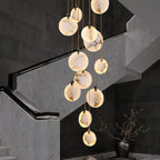 Lampada a Sospensione in Alabastro Harvest