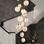 Lampada a Sospensione in Alabastro Harvest