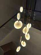 Lampada a Sospensione in Alabastro Harvest