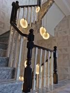 Lampada a Sospensione in Alabastro Harvest
