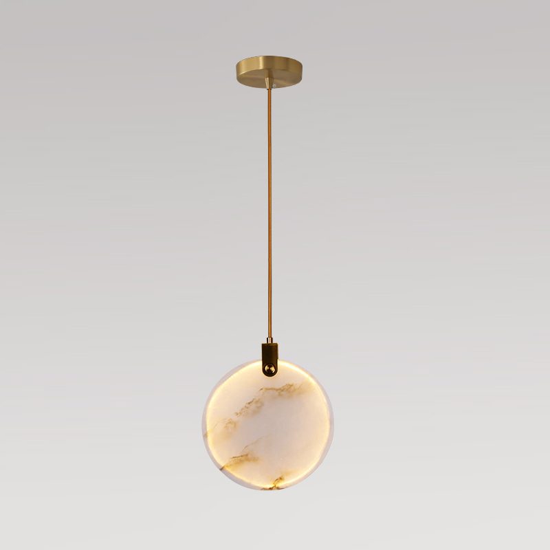 Lampada a Sospensione in Alabastro Harvest