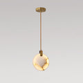 Lampada a Sospensione in Alabastro Harvest