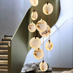 Lampada a Sospensione in Alabastro Harvest