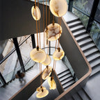 Lampada a Sospensione in Alabastro Harvest