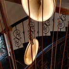 Lampada a Sospensione in Alabastro Harvest
