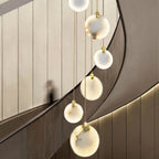 Lampada a Sospensione in Alabastro Harvest