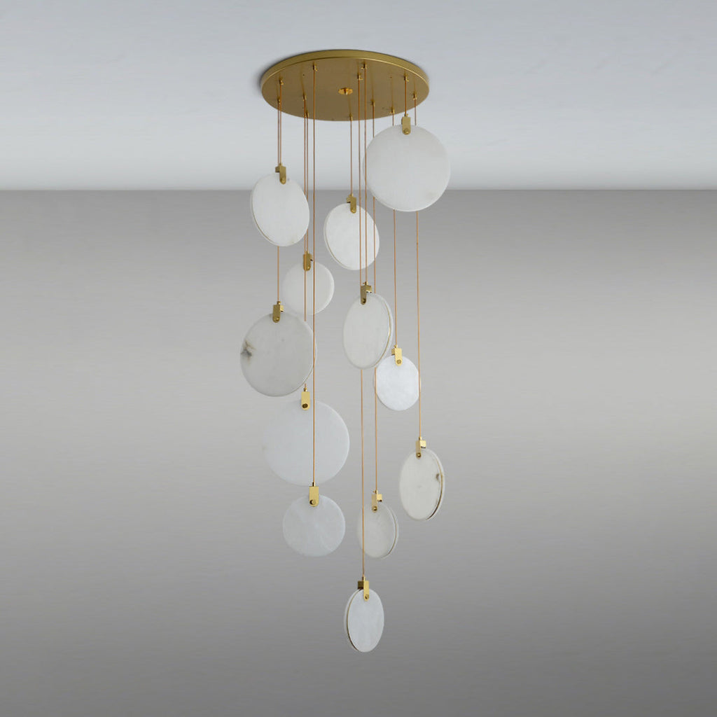 Lampada a Sospensione in Alabastro Harvest