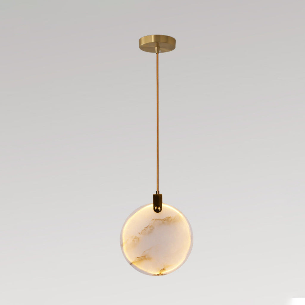 Lampada a Sospensione in Alabastro Harvest