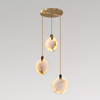 Lampada a Sospensione in Alabastro Harvest