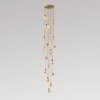 Lampada a Sospensione in Alabastro Harvest