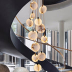 Lampada a Sospensione in Alabastro Harvest