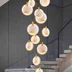Lampada a Sospensione in Alabastro Harvest