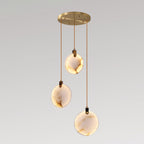 Lampada a Sospensione in Alabastro Harvest