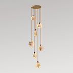Lampada a Sospensione in Alabastro Harvest